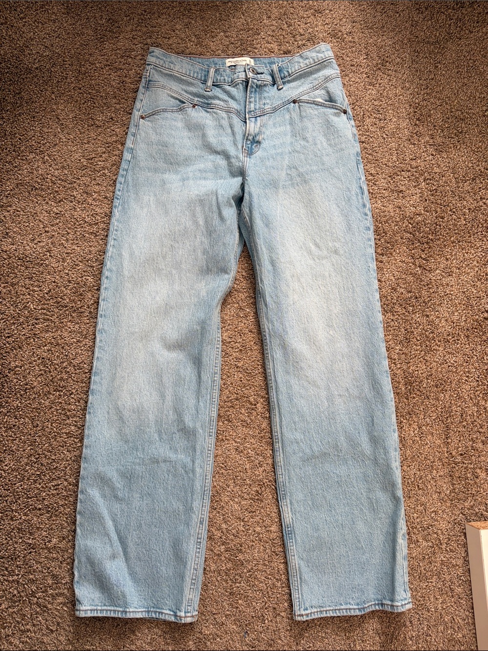 Abercrombie & Fitch Women’s The 90’s Relaxed Jean High Rise Size 12L